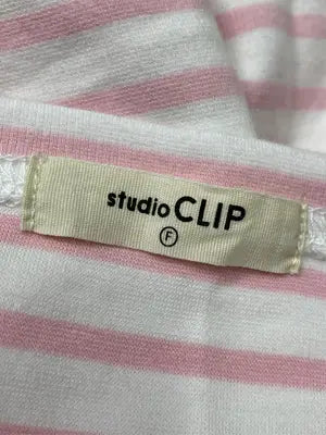studio CLIP/スタディオクリップ/Tシャツ/カットソー/トップス/ピンク/F
