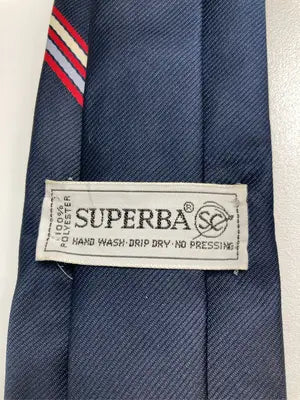 SUPERBA/ネクタイ/ファッション雑貨/ネイビー