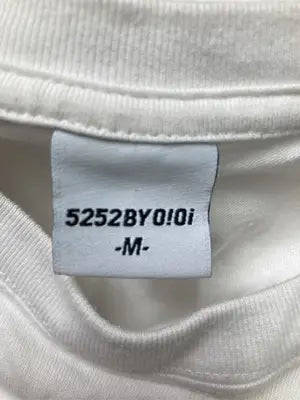 5252 BY O!Oi/ゴーニーゴーニーバイオーアイオーアイ/Tシャツ/カットソー/トップス/ホワイト/M