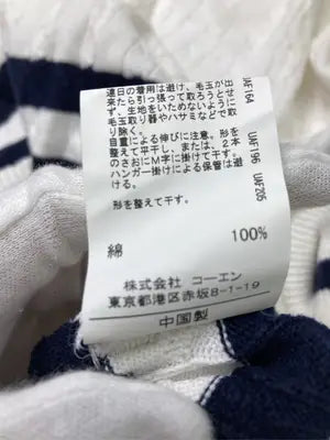coen/コーエン/ベスト/トップス/ホワイト/MEDIUM