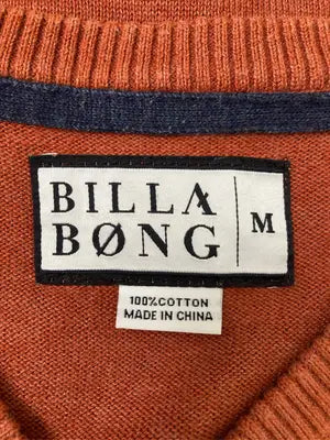 BILLABONG/ビラボン/ニット/セーター/トップス/オレンジ/L