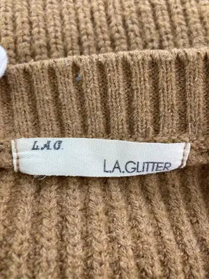 L.A.GLITTER/ニット/セーター/トップス/ブラウン