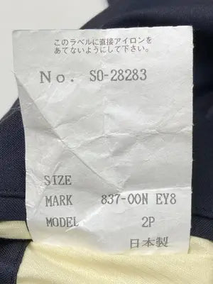 スラックス/パンツ/ネイビー