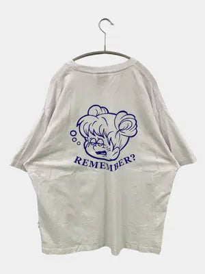 REMEMBER?/Tシャツ/カットソー/トップス/ホワイト/L