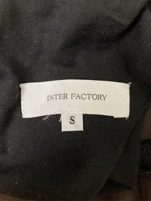 INTER FACTORY/インターファクトリー/スラックス/パンツ/ブラウン/S