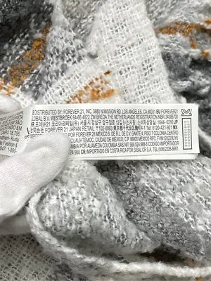 FOREVER21/フォーエバートゥエンティーワン/マフラー/ファッション雑貨/グレー/ONE SIZE