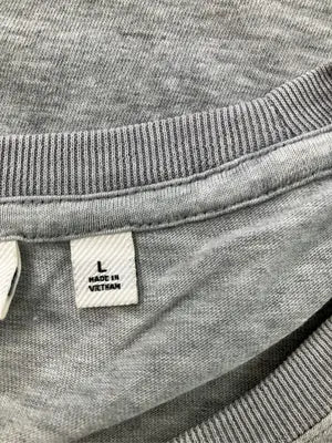 UNIQLO/ユニクロ/Tシャツ/カットソー/トップス/グレー/L
