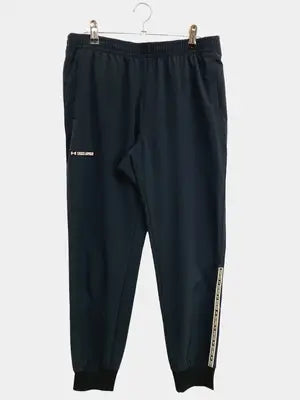 UNDER ARMOUR/アンダーアーマー/ジャージ/トラックパンツ/パンツ/ブラック/LG