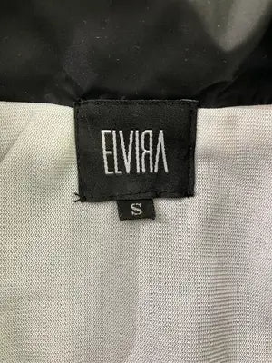 ELVIRA/ジャージ/トラックジャケット/トップス/ブラック/S