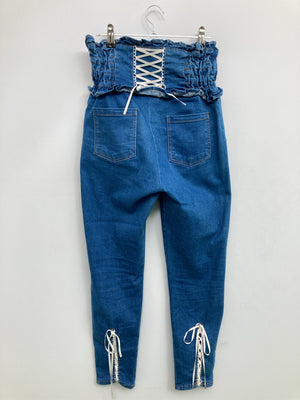 LIZ LISA/リズリサ/デニムパンツ/パンツ/ブルー/0 ウェスト63、ヒップ90