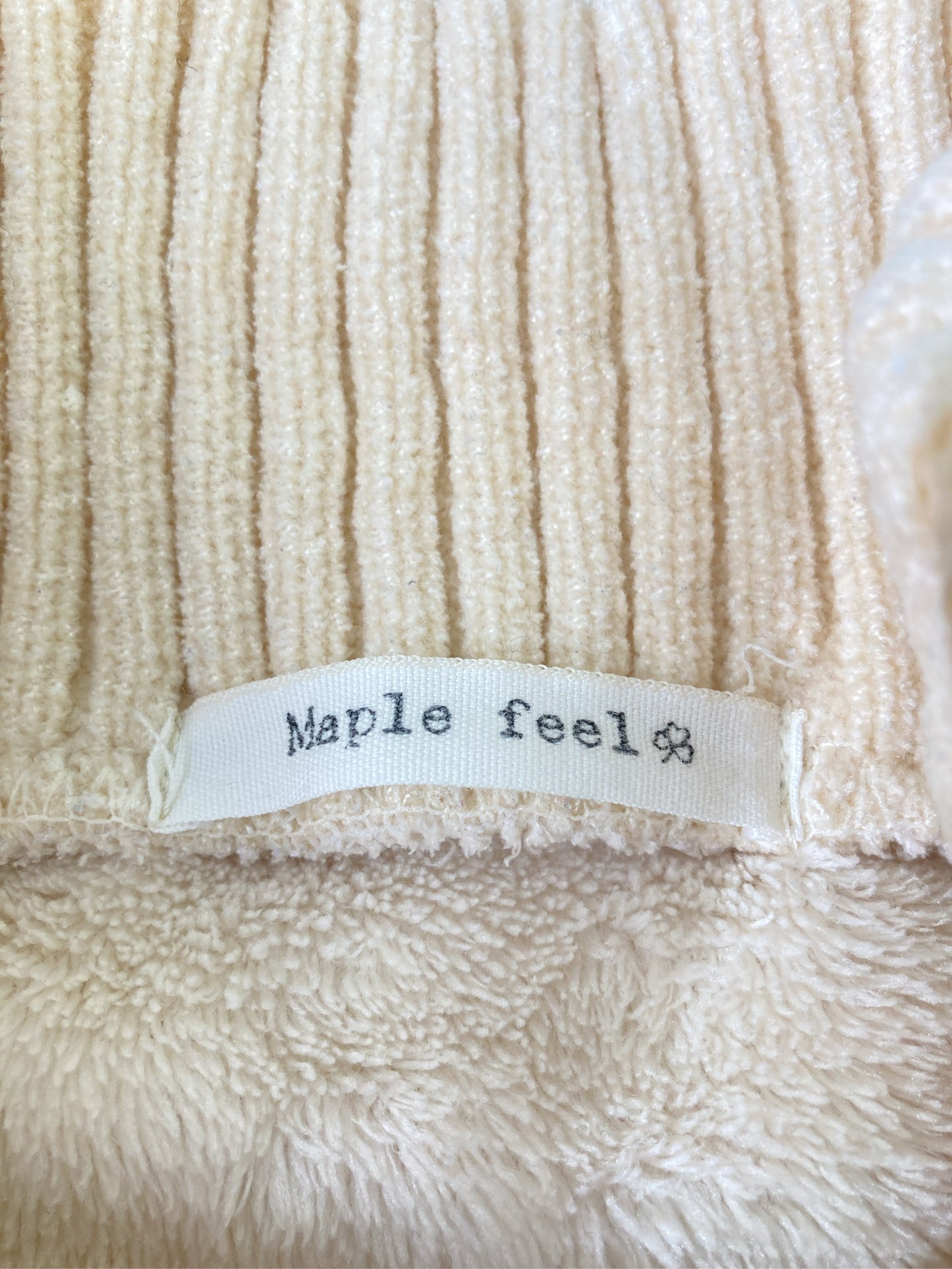 Maple feel/メープルフィール/ベスト/トップス/ベージュ/L