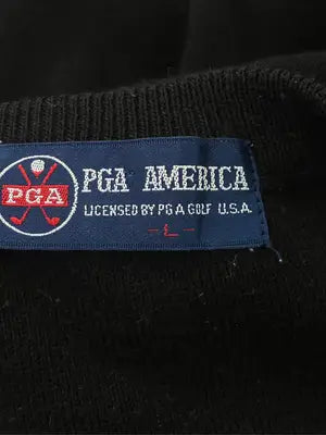PGA AMERICA/ニット/セーター/トップス/ブラック/L