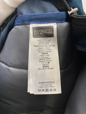 JANSPORT/ジャンスポーツ/バックパック/リュック/バッグ/ネイビー