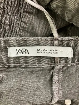 ZARA/ザラ/チューブトップ/トップス/グレー/L
