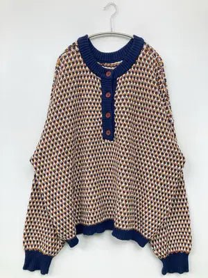 classical elf/クラシカルエルフ/ニット/セーター/トップス/ブルー/XL