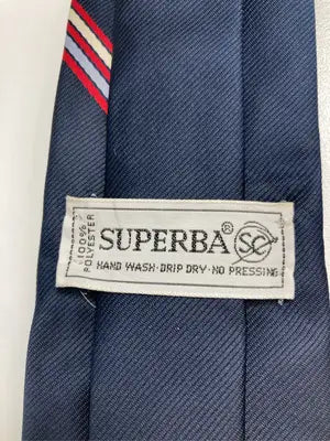 SUPERBA/ネクタイ/ファッション雑貨/ネイビー