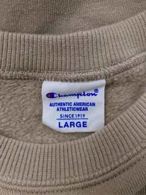Champion/チャンピオン/Tシャツ/カットソー/トップス/ベージュ/L