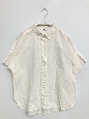 UNIQLO/ユニクロ/シャツ/ブラウス/トップス/ホワイト/S