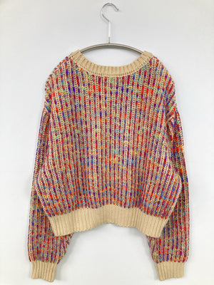 cepo/セポ/ニット/セーター/トップス/レッド/M