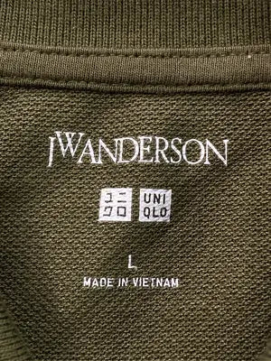 UNIQLO JW Anderson/ユニクロジェイダブリューアンダーソン/ポロシャツ/トップス/カーキ/L