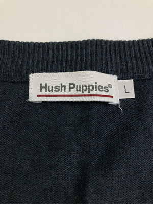 Hush Puppies/ハッシュパピー/ニット/セーター/トップス/ネイビー/L