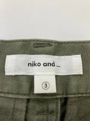 niko and .../ニコアンド/カーゴパンツ/パンツ/グリーン/3