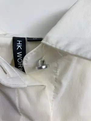 HK WORKS LONDON/エイチケーワークスロンドン/シャツ/ブラウス/トップス/ホワイト/M