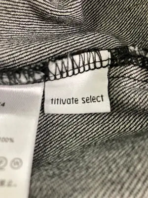 titivate select/ティティベイトセレクト/Tシャツ/カットソー/トップス/ブラック/M