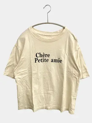 Tシャツ/カットソー/トップス/アイボリー/M