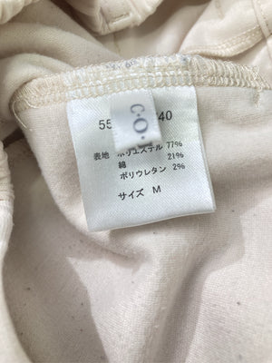 COLZA/コルザ/スラックス/パンツ/アイボリー/M