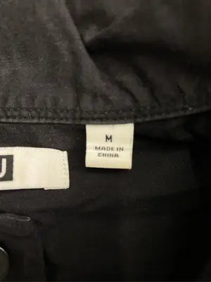 UNIQLO U/ユニクロユー/シャツ/ブラウス/トップス/ブラック/M