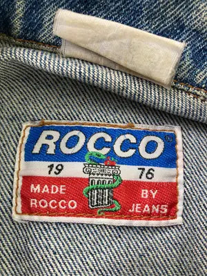 ROCCO/デニムジャケット/ジャケット/アウター/ブルー