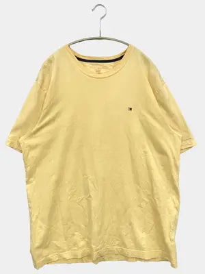TOMMY HILFIGER/トミーヒルフィガー/Tシャツ/カットソー/トップス/イエロー/XL/TC/XC
