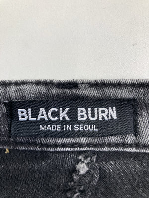 BLACK BURN/ショート/ミニスカート/スカート/ブラック/M