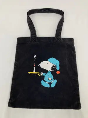 PEANUTS/ピーナッツ/トートバッグ/バッグ/ブラック