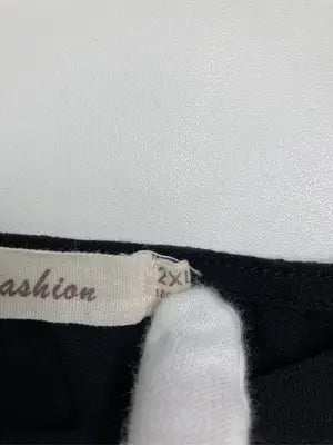 Fashion/ファッション/ノースリーブ/トップス/ブラック/2XL