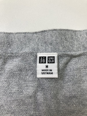 UNIQLO/ユニクロ/カーディガン/ボレロ/トップス/グレー/M