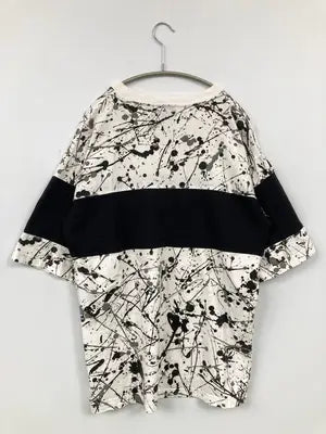 B ONE SOUL/ビーワンソウル/Tシャツ/カットソー/トップス/ホワイト/M