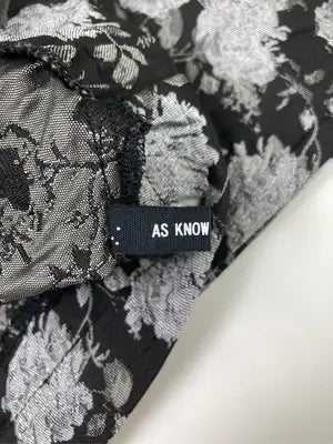 AS KNOW AS PINKY/アズノゥアズピンキー/シャツ/ブラウス/トップス/ブラック/F