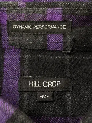HILL CROP/シャツ/ブラウス/トップス/パープル/M