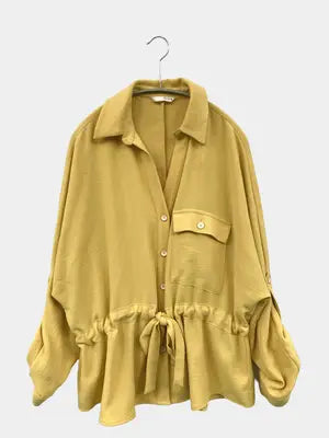 ZARA/ザラ/セットアップ/ジャケット/アウター/イエロー/USA EUR L