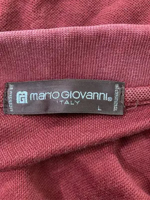 mario giovanni/ポロシャツ/トップス/レッド/L