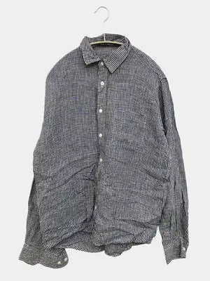 無印良品/ムジルシリョウヒン/シャツ/ブラウス/トップス/ネイビー/M