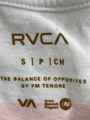 RVCA/ルーカ/Tシャツ/カットソー/トップス/ホワイト/S