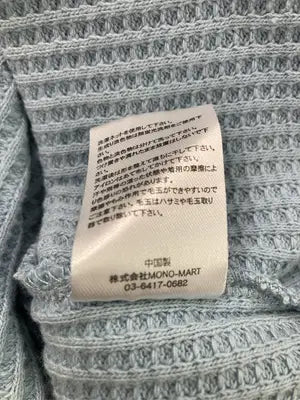 MONO-MART/モノマート/Tシャツ/カットソー/トップス/スカイブルー/S
