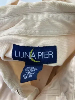 LUNA PIER/シャツ/ブラウス/トップス/アイボリー/XL