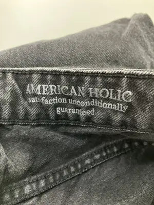 AMERICAN HOLIC/アメリカンホリック/デニムパンツ/パンツ/ブラック/L
