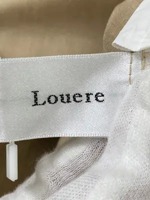 Louere/ルエレ/ワンピース/ワンピース/ドレス/ベージュ/M