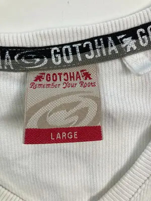 GOTCHA/ガッチャ/Tシャツ/カットソー/トップス/ホワイト/L