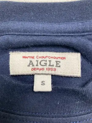 AIGLE/エーグル/Tシャツ/カットソー/トップス/ブルー/S